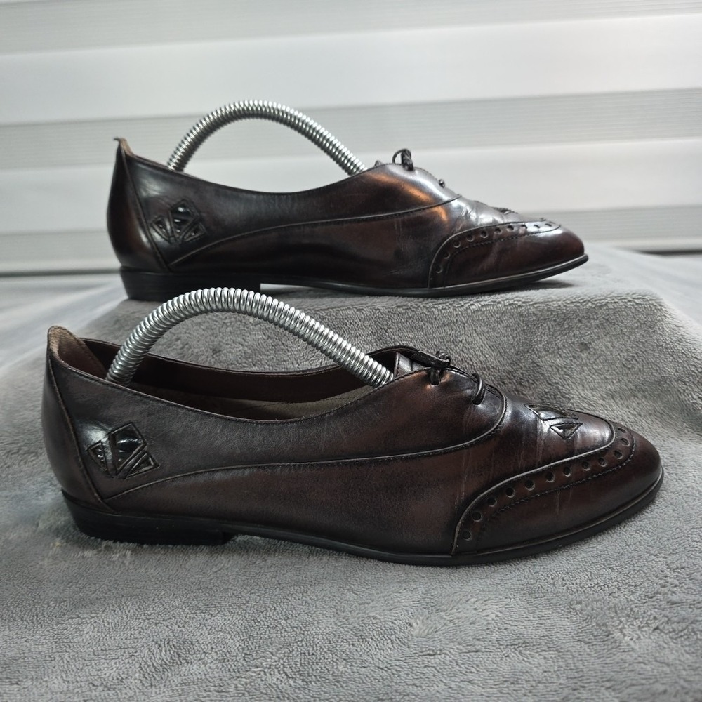 Vintage Brogue Shoes Women's US‎ Size 7 Footworks Grannycore Cabincore Academia